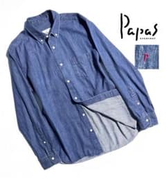 ★ Papas+ パパス プラス デニムシャツ ★のサムネイル