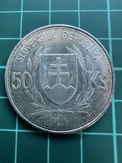 外国銀貨　チョコスロバキア銀貨　5種まとめロット 外国銀貨 チョコスロバキア銀貨 5種まとめロット