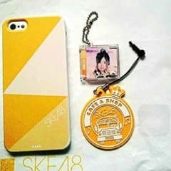 SKE48 iPhoneカバー イヤホンジャック キーホルダーのサムネイル