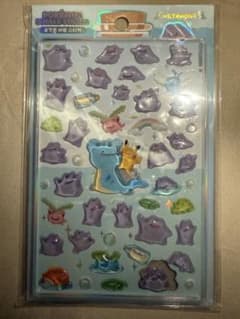 ポケモン 韓国 ぷくぷく ボンボンドロップ シール ステッカー メタモン