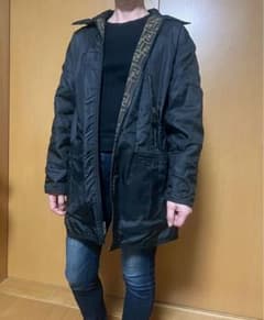FENDI フェンディ リバーシブルジャケット　ズッカ柄ロゴ刻印ファスナーのサムネイル