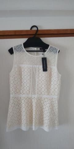 【新品】ノースリーブ ペプラム banana republicのサムネイル