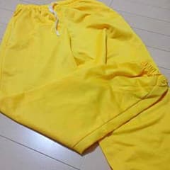 値下げ☆黄色長ズボン☆ジャージのサムネイル