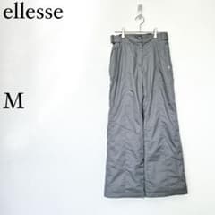 エレッセ　ellesse スキーウェアパンツ　スノボ　レディース　M グレー