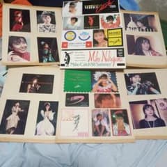 中山美穂 レコード 、ステッカー、写真、美穂遊倶楽部会員証、会員限定サインのサムネイル