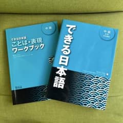 【正規品 スピード発送✔︎ 美品✔︎】できる日本語 中級 本冊 ワークブック セットのサムネイル