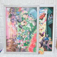 1~2日以内発送】非売品 鑑賞用 ディズニー 1000ピースパズル 壁掛け