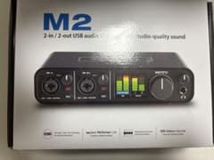 MOTU M2 2-in/2-out オーディオインターフェイスのサムネイル