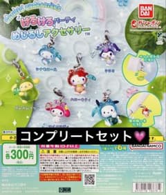 サンリオ けろけろパーティー めじるしアクセサリー コンプリートのサムネイル
