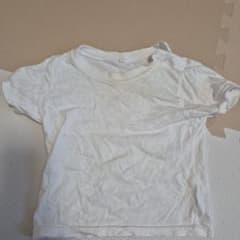 祭り法被インナー キッズ 半袖Tシャツ ホワイト 90cmのサムネイル