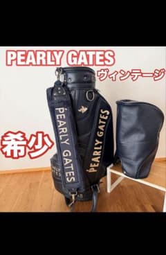 PEARLY GATES キャディバッグ ネイビー - メルカリ