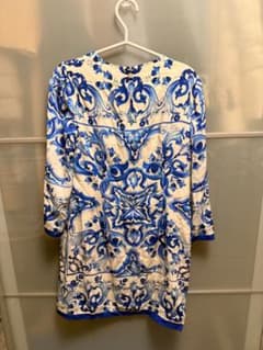 Dolce & Gabbana シルクワンピース 44 お揃いのスカーフ付きのサムネイル