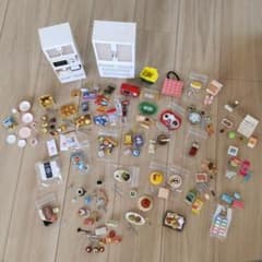 ぷちサンプル　食器棚　家電棚　リーメントのサムネイル