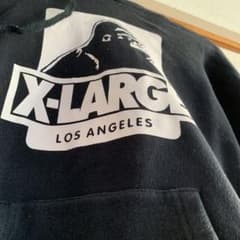 XLARGE  パーカー ブラック  （値下げしました!!)のサムネイル