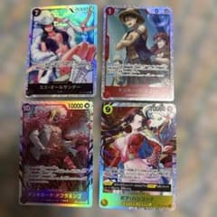 ポ*ム様 ワンピース カードゲーム 蒼海の七傑　SR4枚セットのサムネイル