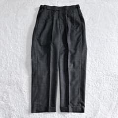 美品　BRITISH MADE スラックス　日本製 Canonico ツータック 美品 BRITISH MADE スラックス 日本製 Canonico ツータック - メルカリ