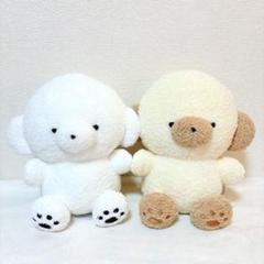 ラウンドワン限定 じょせまる BIGぬいぐるみ 全２種セット ラテ