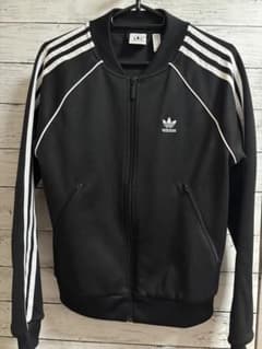 adidas トラックジャケット ブラックのサムネイル