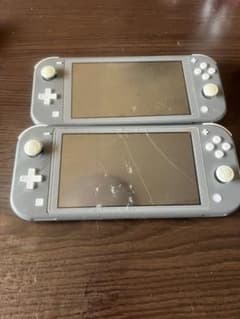 Nintendo Switch Lite グレー 2台セットジャンク品です。のサムネイル