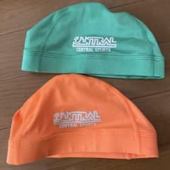 セントラルスポーツの水泳用キャップ 2色セットのサムネイル