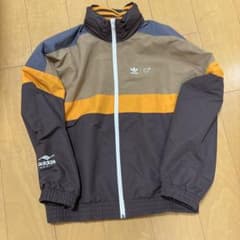  HUMAN MADE ウインドブレイカー M 茶 ヒューマンメイド adidas HUMAN MADE ウインドブレイカー M 茶 ヒューマンメイド - メルカリ