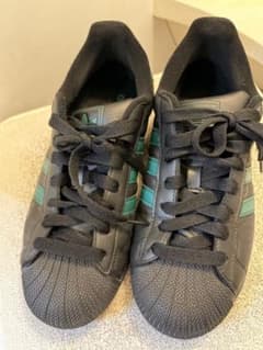adidasSUPERSTAR II◇コアブラック/カレッジグリーン◇26.5 - メルカリ
