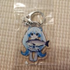 初音ミク 魚キーホルダー - メルカリ