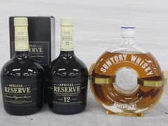△未開栓 3本 サントリー スペシャルリザーブポートピア'81 記念