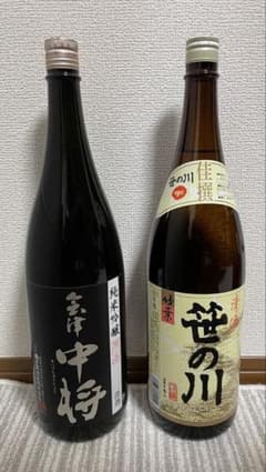 会津中将 純米吟醸 夢の香 1.8L & 清酒 笹の川 1.8Lのサムネイル