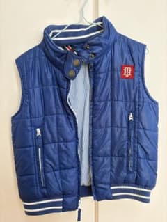 Tommy Hilfiger 青 ダウンベストのサムネイル