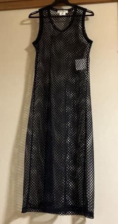 COMME des GARÇONS ブラックメッシュワンピース XS COMME des GARÇONS ブラックメッシュワンピース XS - メルカリ