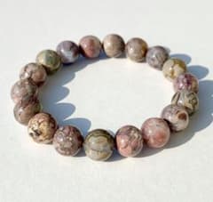 高品質【爆裂アラシャン瑪瑙】天然石ブレスレット 阿拉善瑪瑙