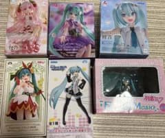 하츠네 미쿠 피규어 세트 판매 6점