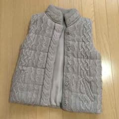 ぼぶぅ〜様専用！ノーブランドニットベストのサムネイル