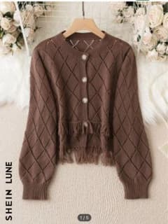 プラスサイズ　shein カーディガンのサムネイル