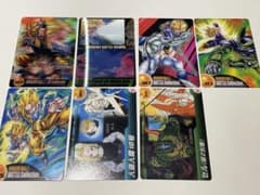 森永ウエハースカード ドラゴンボールZ 3Dコレクション 7枚セット