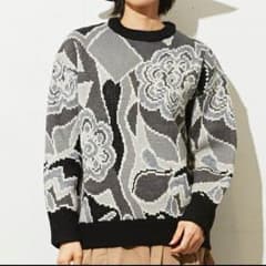 CLANE NARNIAニット ブラック クラネ 松本恵奈のサムネイル