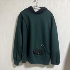 CULLNI グリーン フード付きパーカーのサムネイル