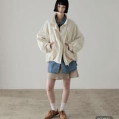 LOWRYS FARM ボリュームショートモンスターコート