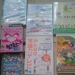 Wii ゲームキューブのゲームソフトのセットのサムネイル