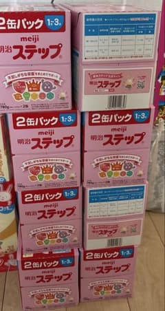 明治 ステップ 780g 2缶パック 粉ミルク - メルカリ