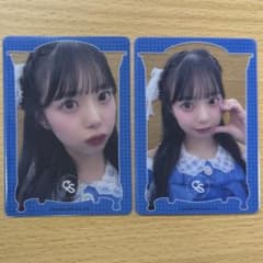 CUTIE STREET 増田彩乃 クリア トレカ 2枚 しゃぼん玉衣装 衣装展