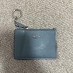 COACH グレー コインケース IDカードポケット付きのサムネイル