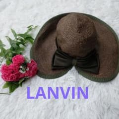 LANVIN  コレクション    リボンモチーフ 麦わら帽子のサムネイル