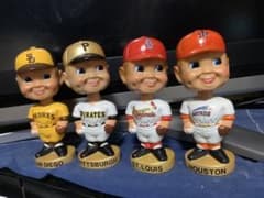 MLB ビンテージ　ボブルヘッド 4体セット MLB ビンテージ ボブルヘッド 4体セット - メルカリ