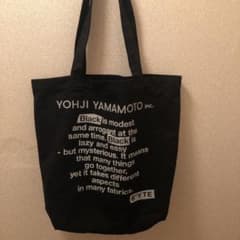 ヨウジヤマモト  トートバッグ yohji yamamotoのサムネイル
