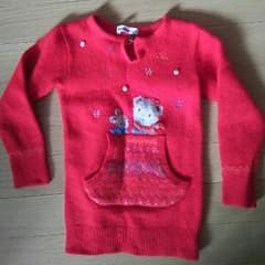 yocko様専用！ファミリア★ニット★チュニック★美品のサムネイル