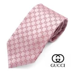 人気品！Gucci ネクタイ ピンクのサムネイル
