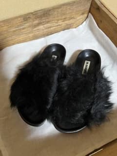 JIL SANDER ファーサンダルのサムネイル