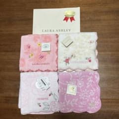 新品 ローラアシュレイ/レノマ/森英恵　ハンドタオル 4枚のサムネイル